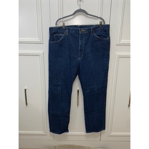 L.L. Bean Men's Classic Fit Straight Jeans Blue Size 44x30 Denim‎ - Picture 1 of 5